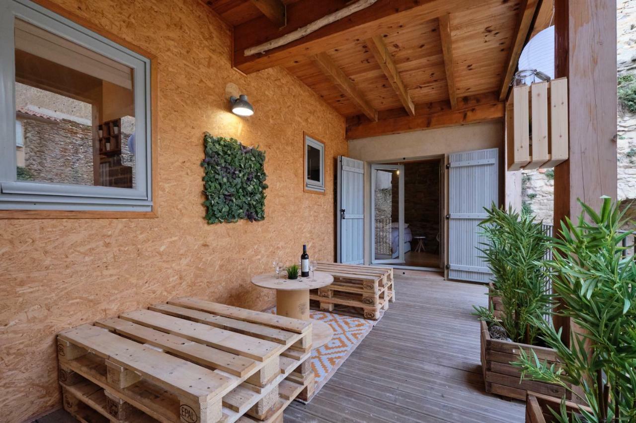 Melina - Appartement Dans Les Remparts De La Bastide Avec Parking Et Terrasse Carcassone Exterior photo